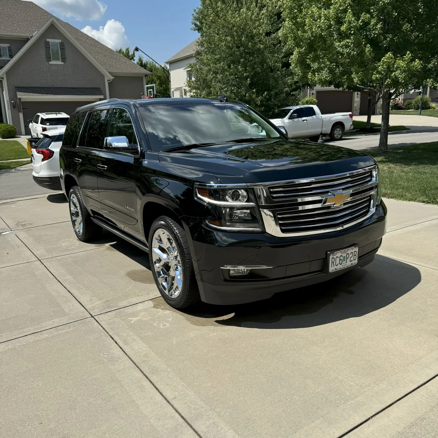 Chevy Tahoe after paint correction Kansas City