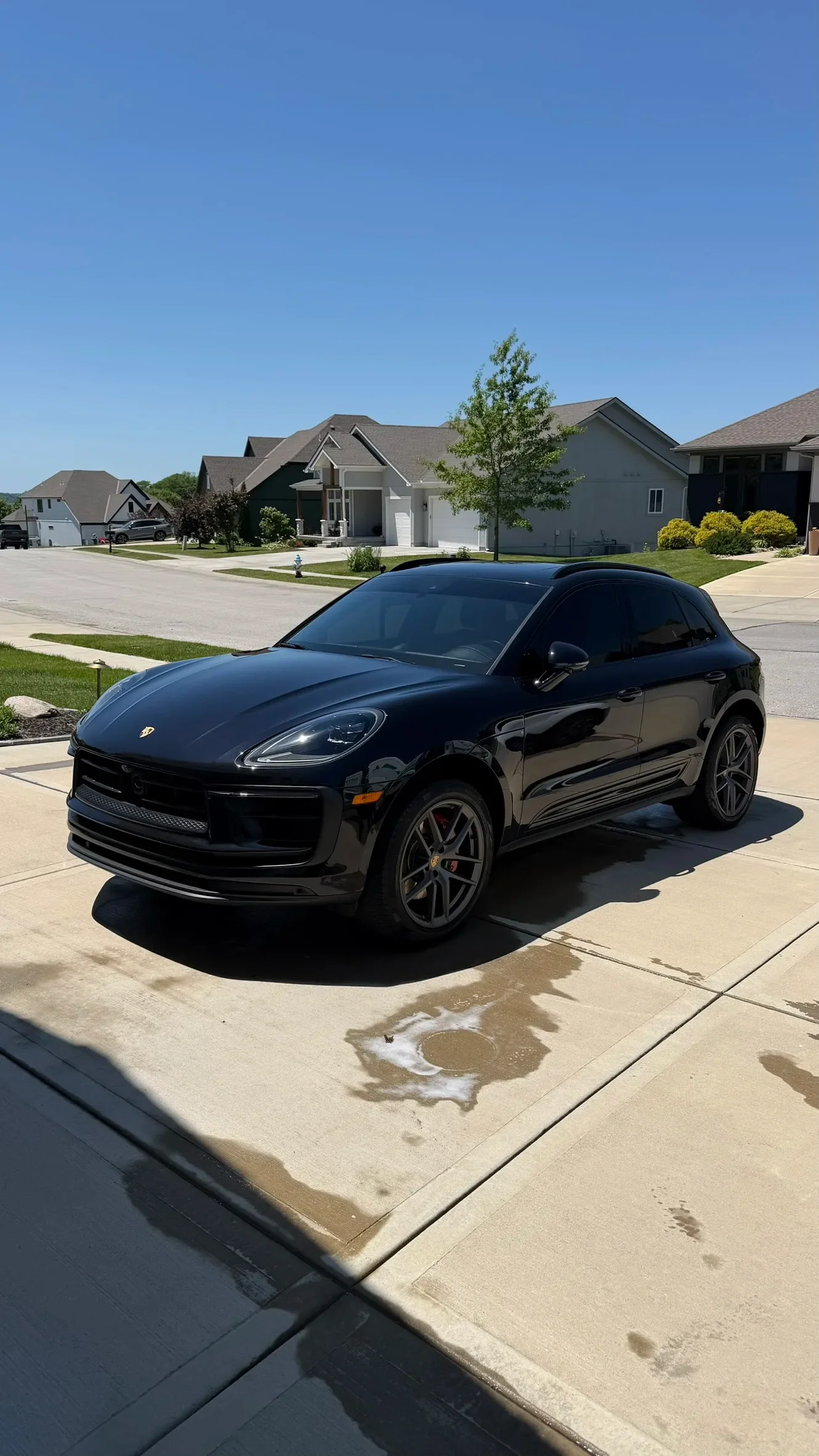 Porsche Macan after paint correction Kansas City